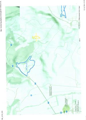 Horné Turovce - preskenovaná mapa
